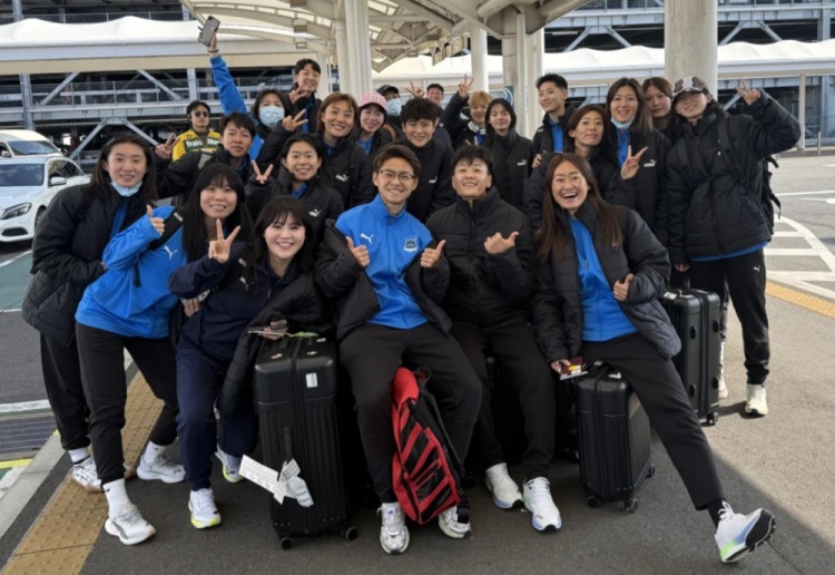 武漢女足前往日本參加女足亞冠！王霜曬照：日本，我們來了