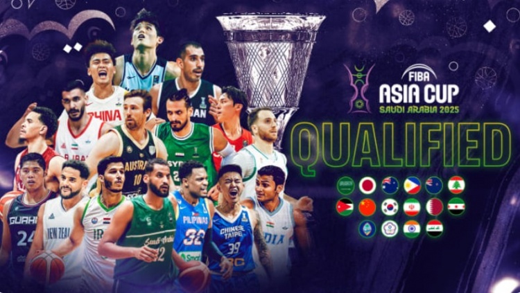 8月在沙特舉辦！FIBA官網(wǎng)：男籃亞洲杯抽簽儀式將在下月8號舉行